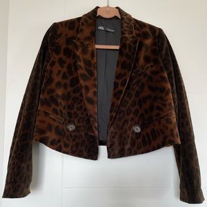 Zara, Cropped Blazer, Sz S